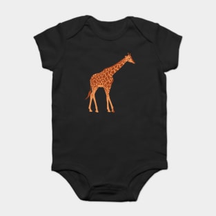 Lovely giraffe Baby Bodysuit